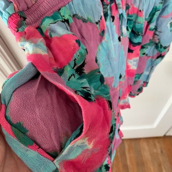 Free People Coffee Playsuit. Size Large - Picture 3 of 4